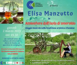 Elisa Manzutto in "Atmosfere dall'isola di smeraldo" Immagine WhatsApp 2023 02 15 ore 12.45.23