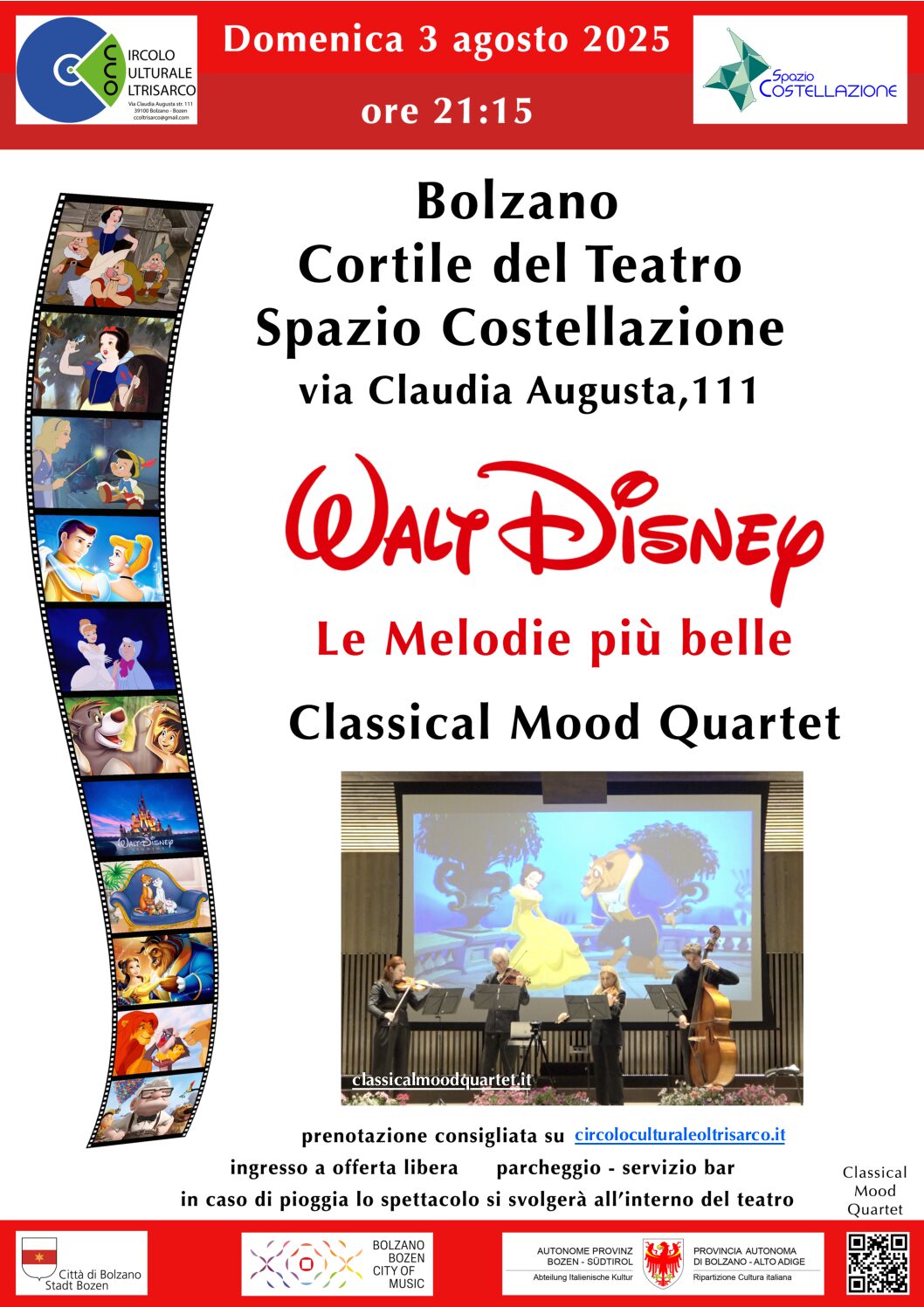 "Walt Disney- Le melodie più belle" Classical Mood Quartet 2025.08.03 Disney CCO 1 pdf