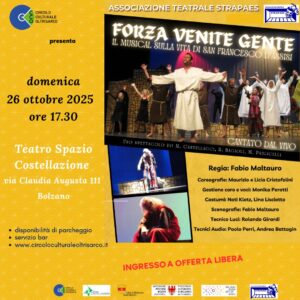Forza Venite Gente - Associazione teatrale Strapaes venite gente locandina