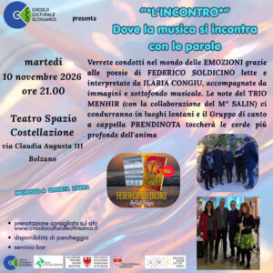 "L'incontro"....Dove la musica si incontra con le parole unnamed